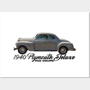 1940 Plymouth Deluxe P10 Coupe Posters and Art